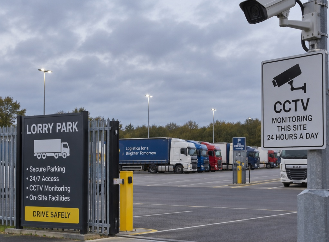 Defensive Truck Parking